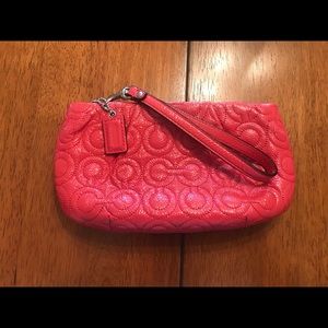 Coach Patent Leather Cosmetic Bag